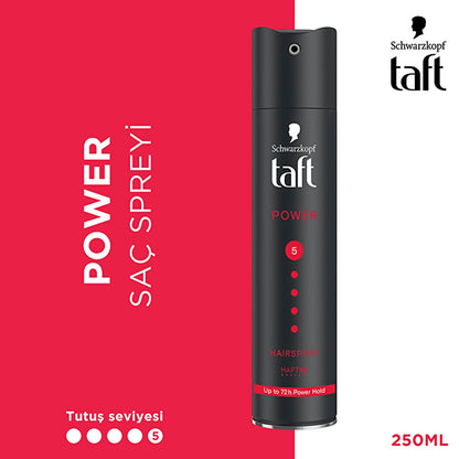 Taft Power Caffeine Hair Spray 250 ml