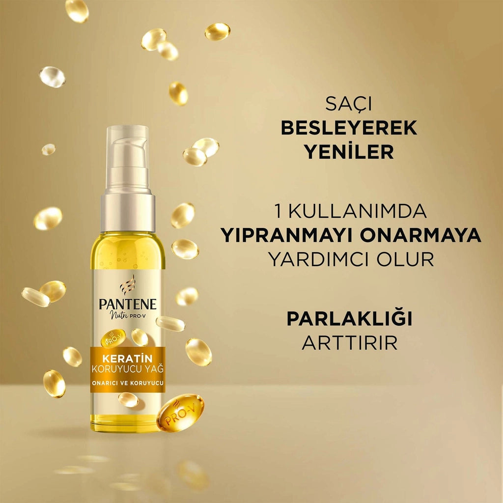 Pantene Pro-V Keratin Protective Intensive Repair Hair Care Oil with Vitamin E 100 ml