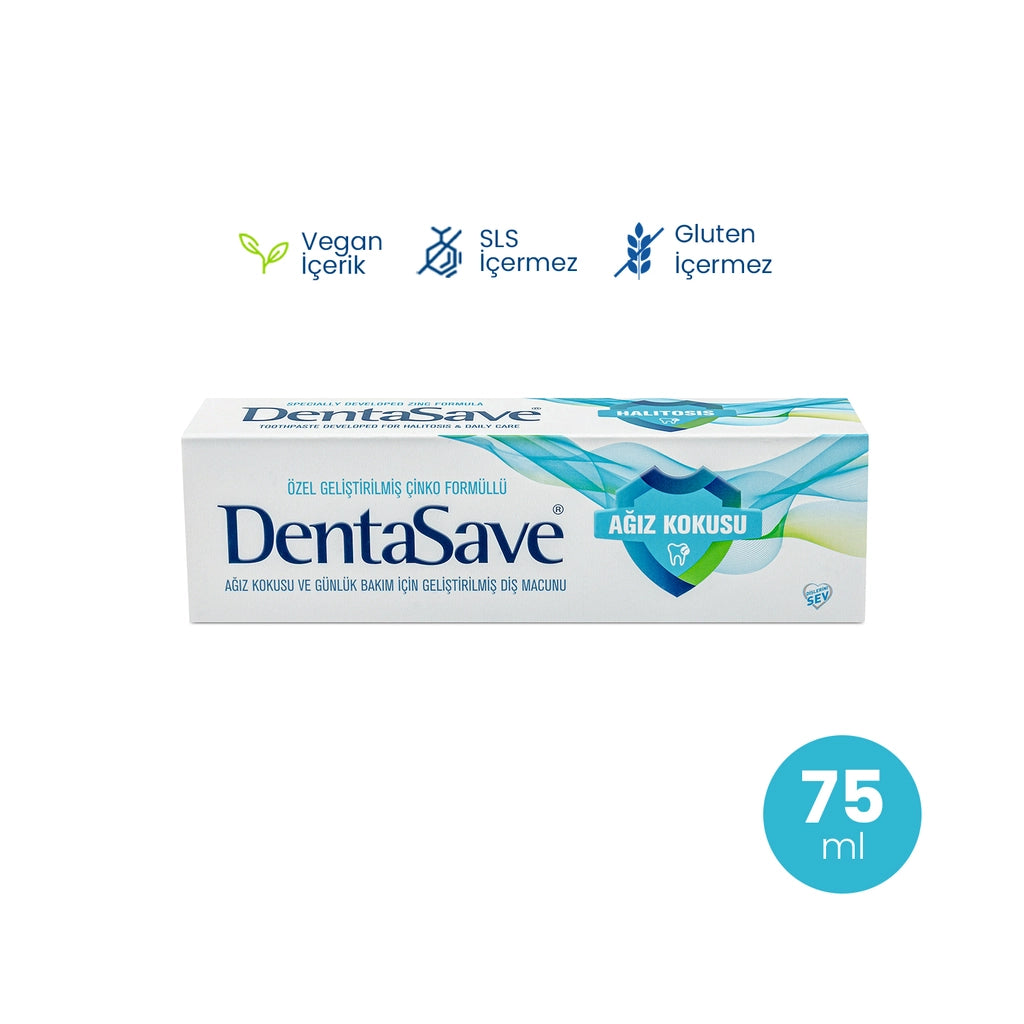 DentaSave Zinc Bad Breath Toothpaste 75 ml