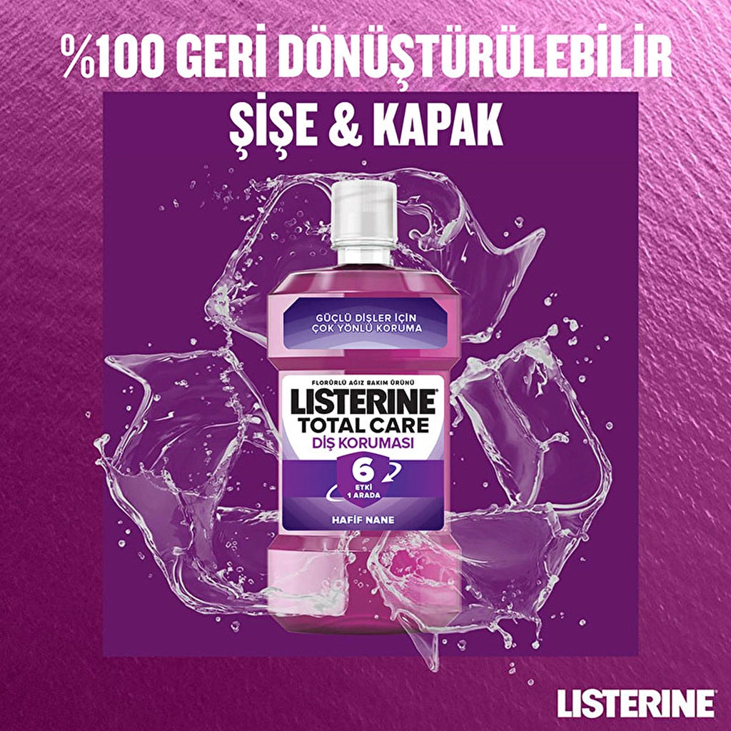 Listerine Total Care Oral Care Mouthwash Mint 250 ml
