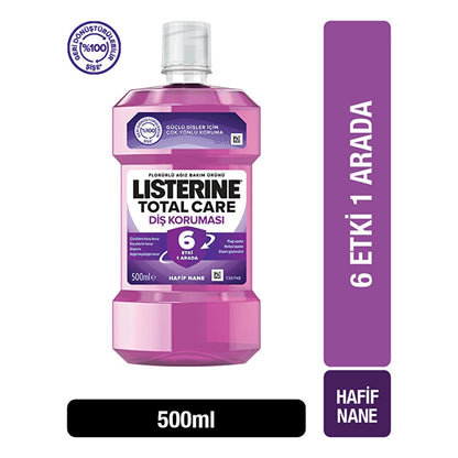 Listerine Total Care Oral Care Mouthwash Mint 500 ml