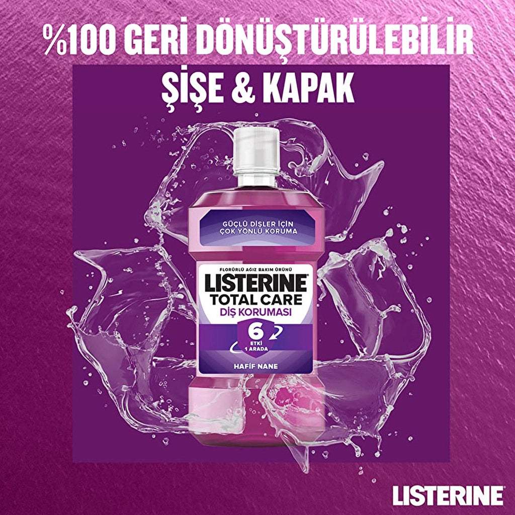 Listerine Total Care Oral Care Mouthwash Mint 500 ml