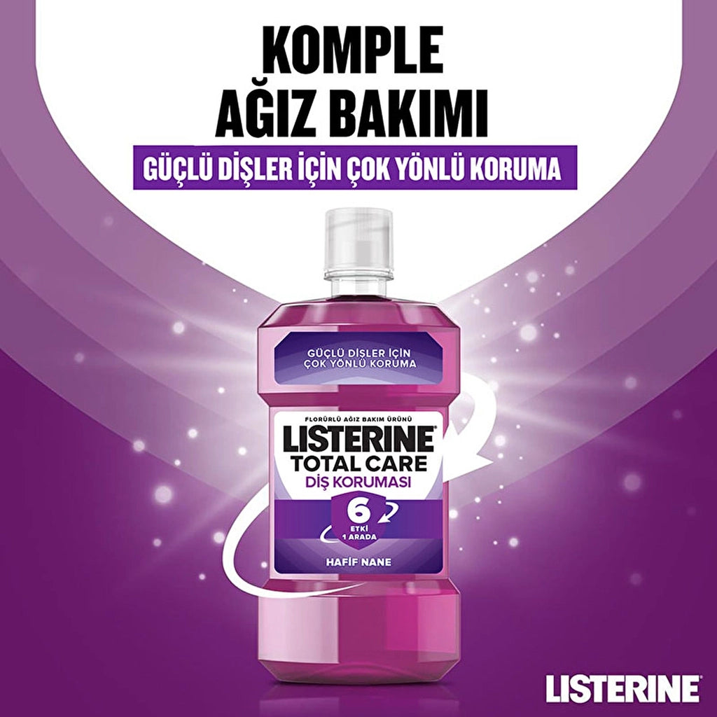 Listerine Total Care Oral Care Mouthwash Mint 500 ml