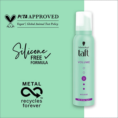 Taft Volume Hair Mousse 150 ml
