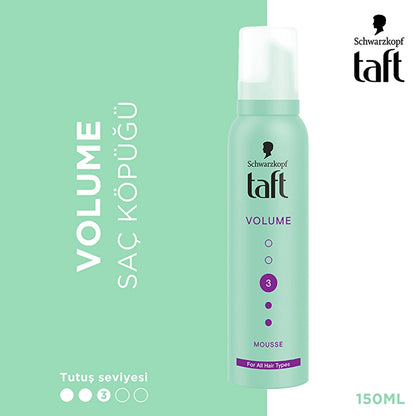 Taft Volume Hair Mousse 150 ml