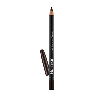 Flormar Waterproof and Intensely Pigmented Matte Eye Pencil 107 Copper Brown