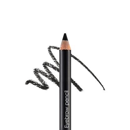 Flormar Eyebrow Pencil with Soft Tip and Diffusing Brush 404 Black