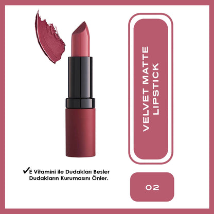 Golden Rose Velvet Matte Lipstick Lipstick No:16