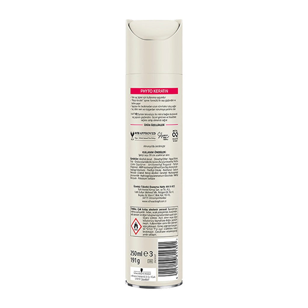 Taft Keratin Hair Spray 250 ml