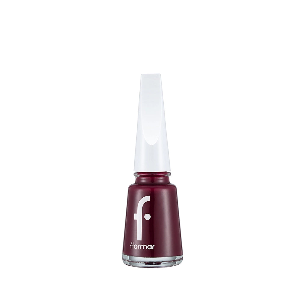 Flormar Nail Enamel Intensely Pigmented Nail Polish 306 Lost In Bordeaux