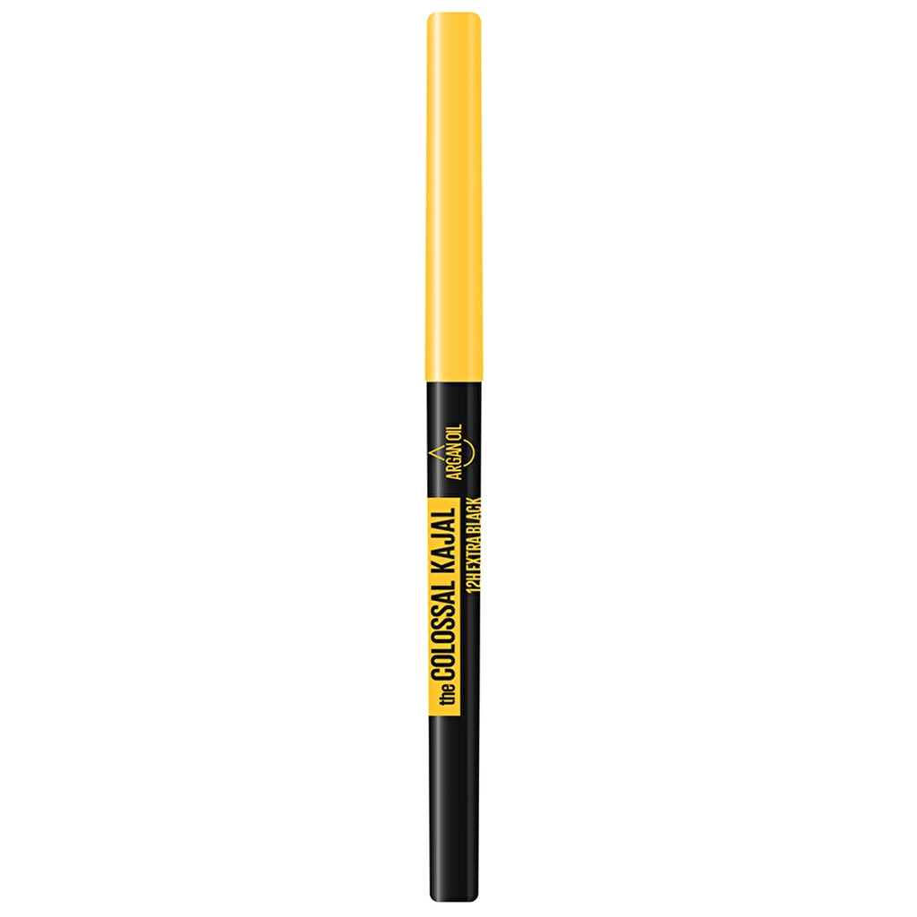 Maybelline New York The Colossal Kajal Extra Black Eye Pencil with Argan Oil