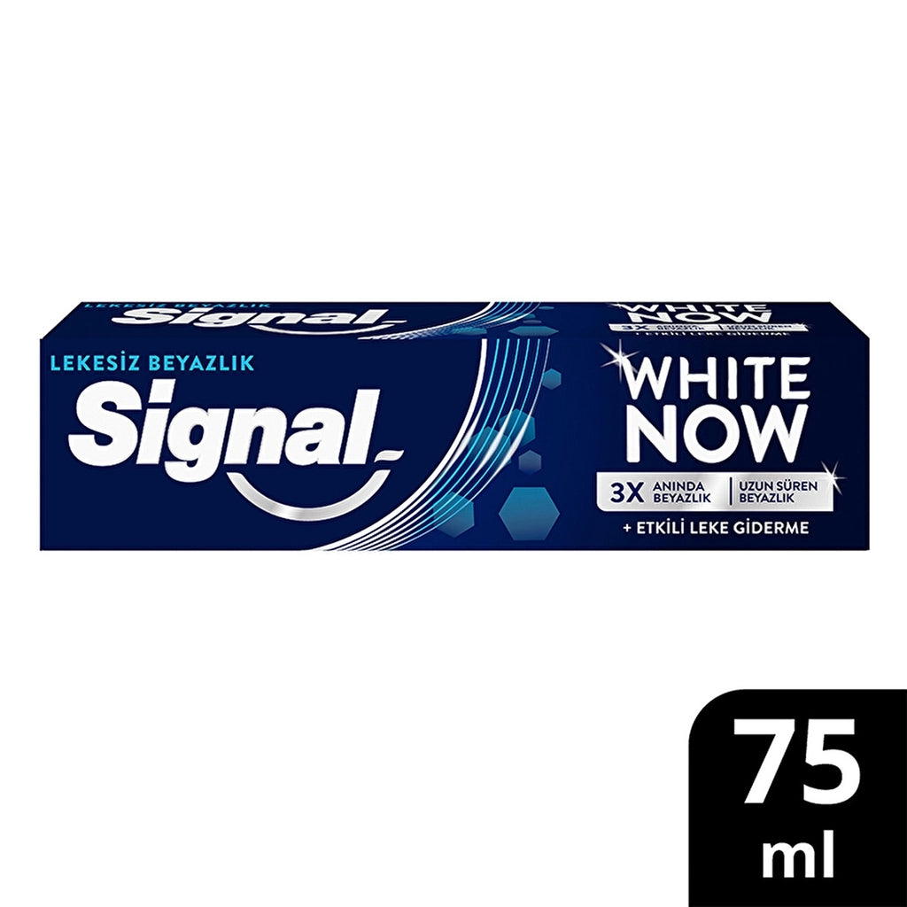 Signal White Now Spotless Whiteness Instant Whitening Anti-Stain Toothpaste 75 ml