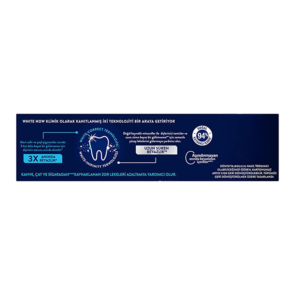 Signal White Now Spotless Whiteness Instant Whitening Anti-Stain Toothpaste 75 ml