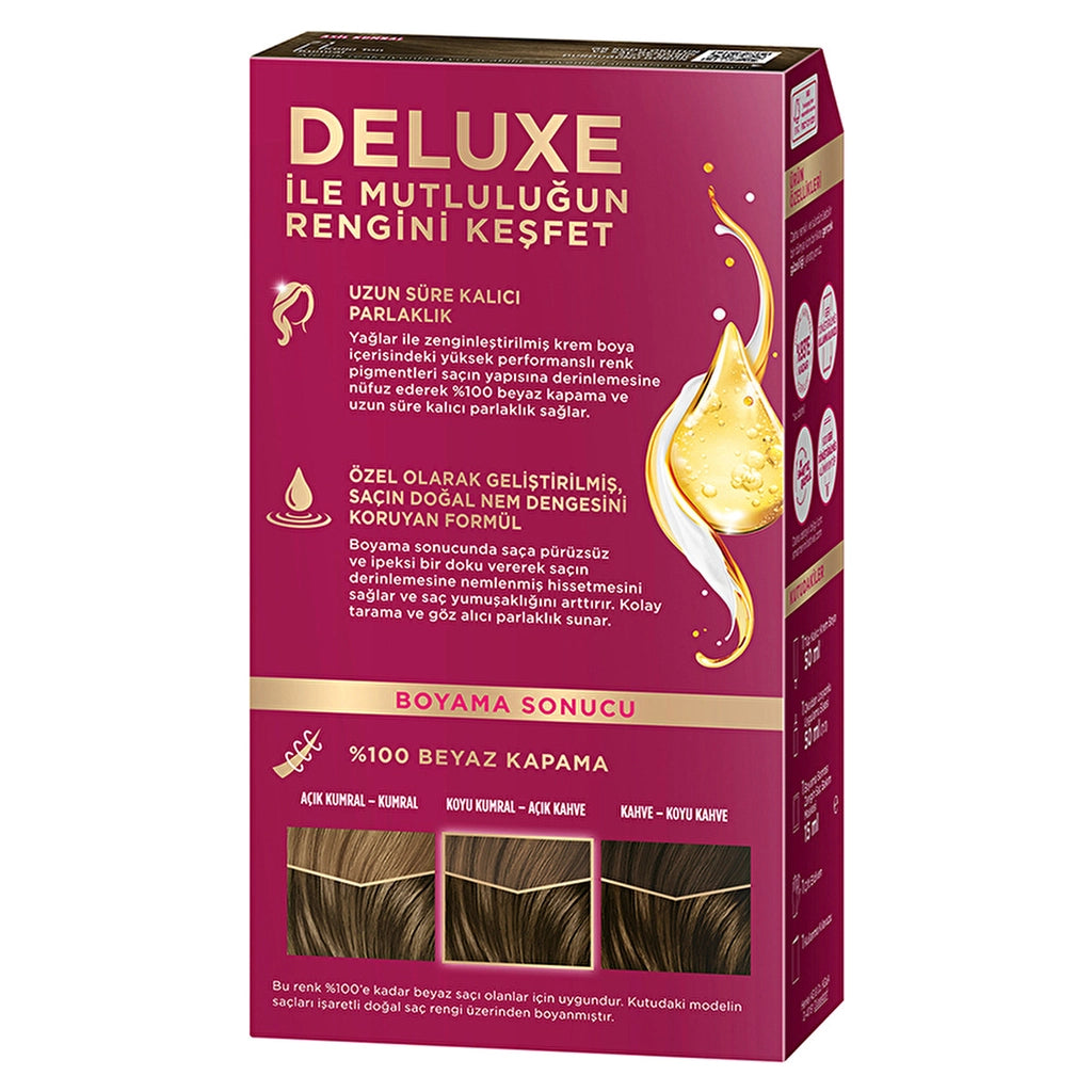 Palette Deluxe Intense Colors Hair Dye 7-1 Noble Auburn