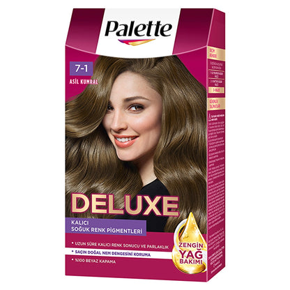 Palette Deluxe Intense Colors Hair Dye 7-1 Noble Auburn