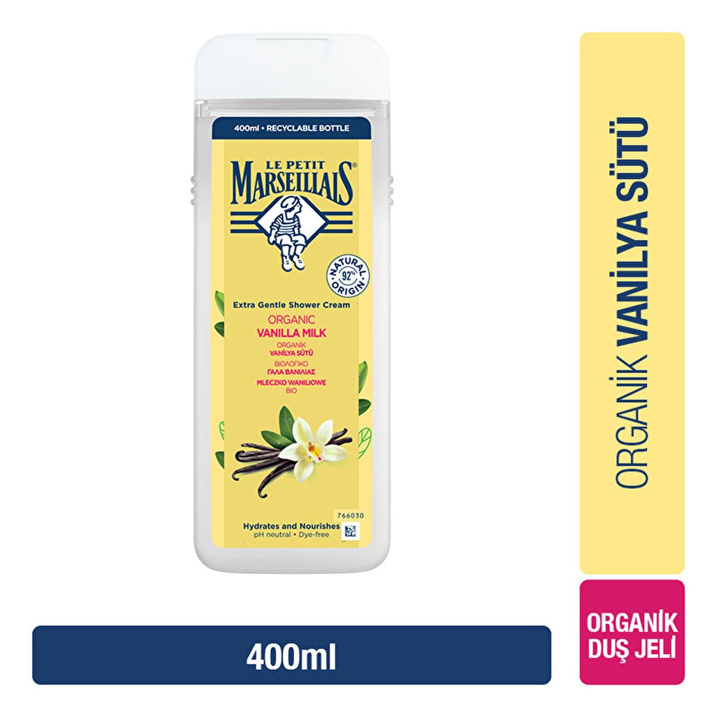 Le Petit Marseillais Shower Gel Vanilla Milk 400 ml