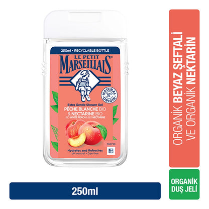 Le Petit Marseillais Shower Gel Peach 250 ml