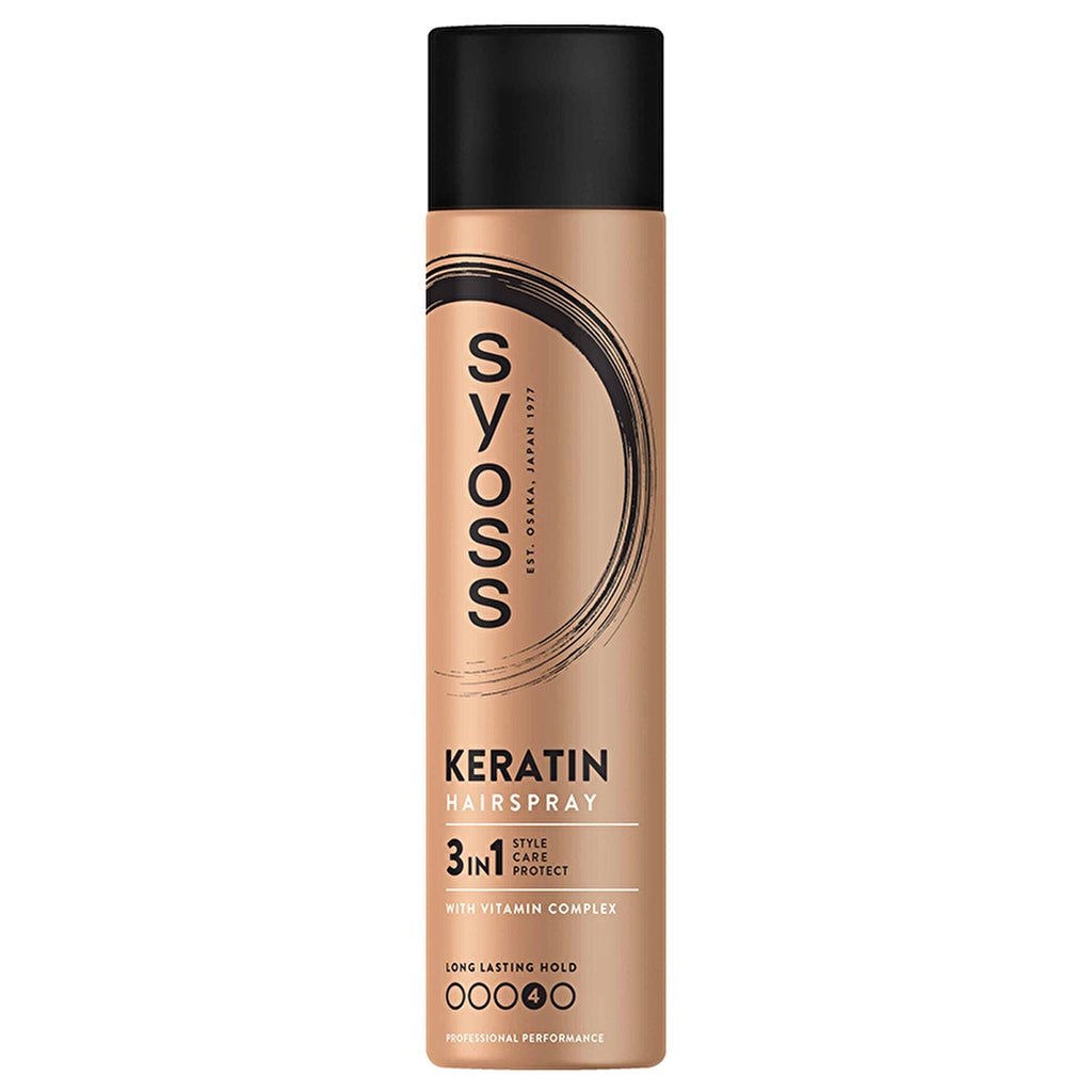 Syoss Keratin Hair Spray Extra Strong Hold 400 ml