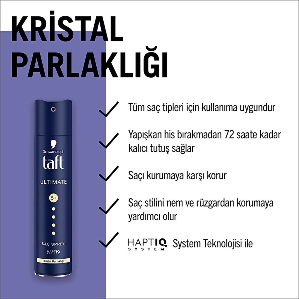 Taft Ultimate Hair Spray 250 ml