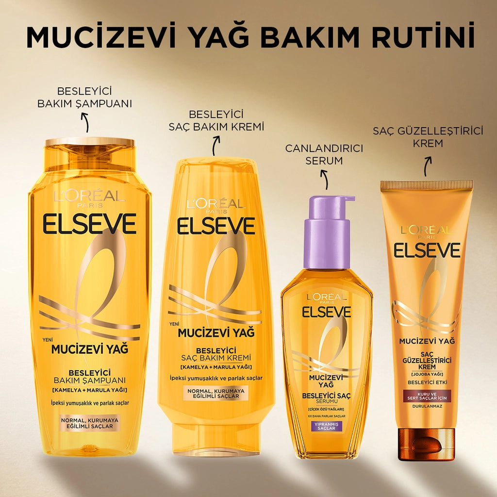 Loreal Paris Elseve Miraculous Oil Hair Beautifying Cream 150 ml (Dry and Hard Hair)