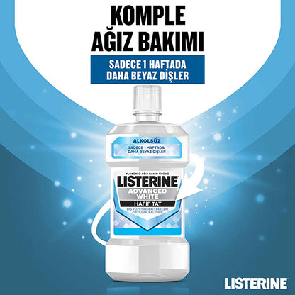 Listerine Mouthwash Advanced White 250 ml