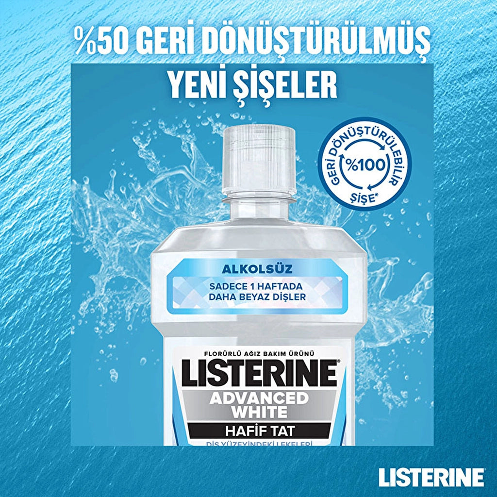 Listerine Mouthwash Advanced White 250 ml