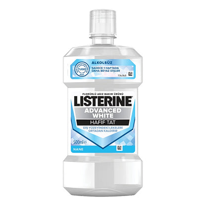 Listerine Mouthwash Advanced White 500 ml