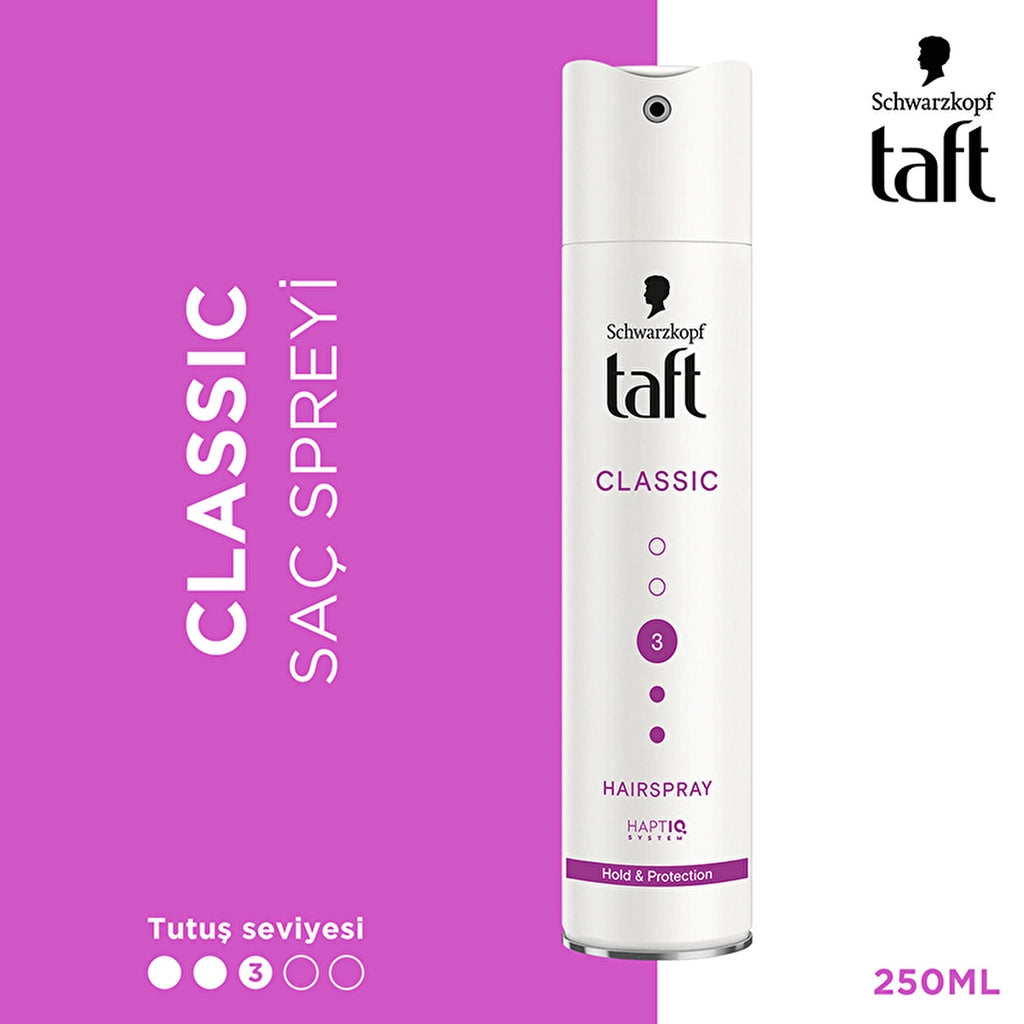 Taft Classic Extra Strong Hair Spray 250 ml