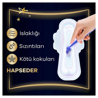 Orkid Ultra Night Extra (Size 4) Winged Sanitary Pad 5 Pieces