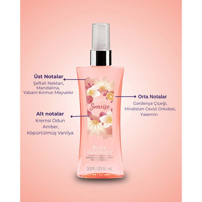Body Fantasies Body Spray Sweet Sunrise Fantasy 94 ml