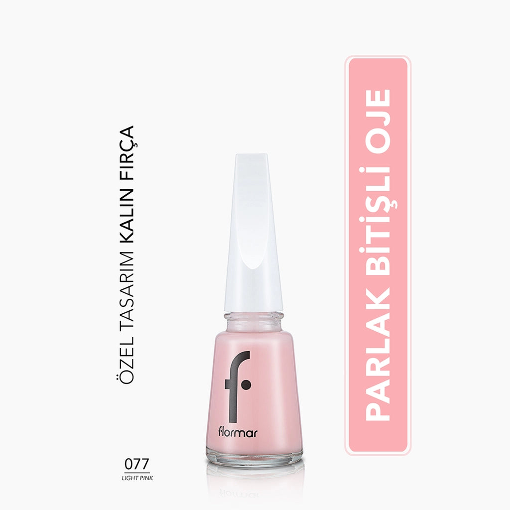Flormar Nail Enamel Intensely Pigmented Nail Polish 320 Rose Taboo