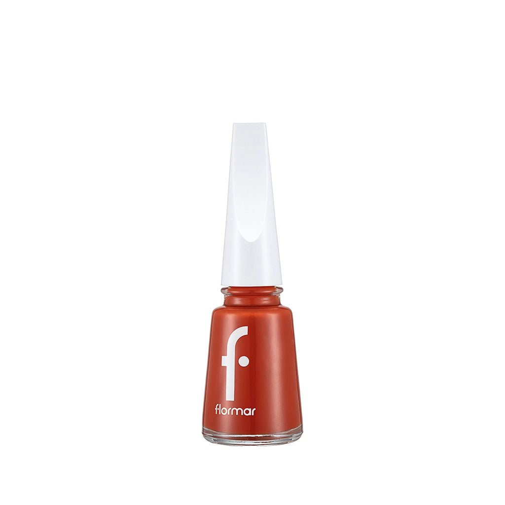Flormar Nail Enamel Intensely Pigmented Nail Polish 489 Hot Sun