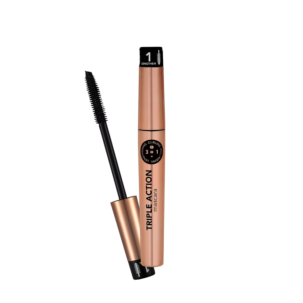 Flormar Triple Action 3 Step Mascara 001 Triple Action Mascara