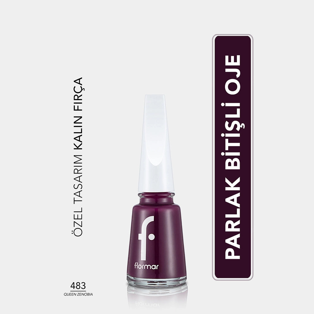 Flormar Nail Enamel Intensely Pigmented Nail Polish 412 Sea Foam