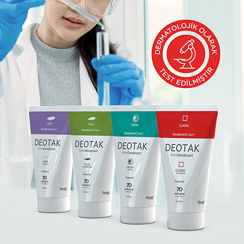 Deotak Unisex Cream Deodorant Plus 35 ml