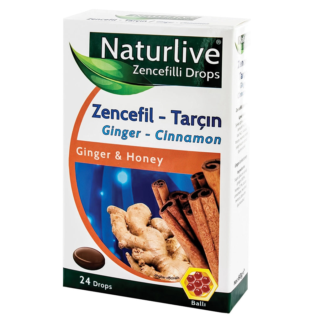 Naturlive Ginger Cinnamon 24 Candy