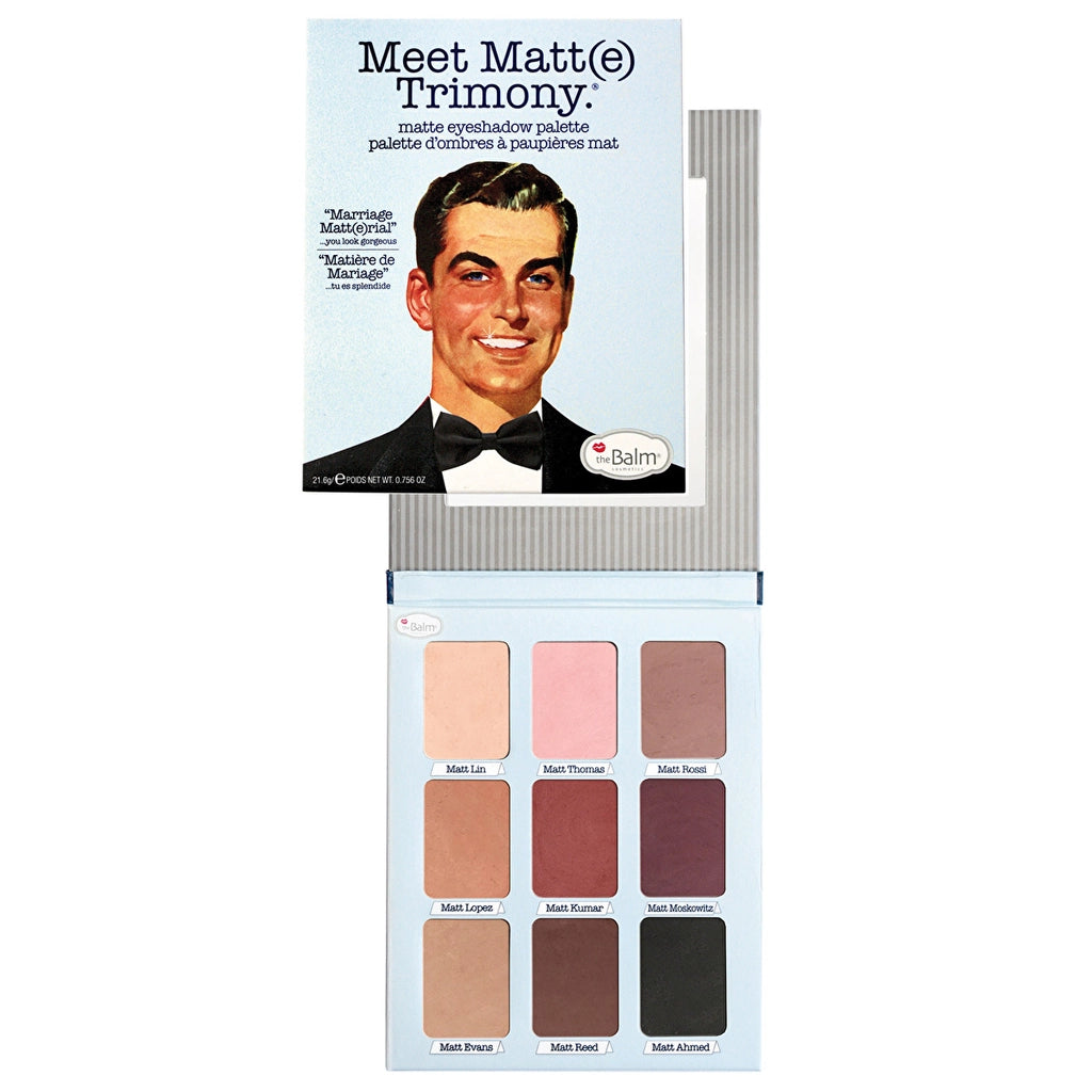 theBalm Meet Matte Eyeshadow Palette Eyeshadow Palette Trimony