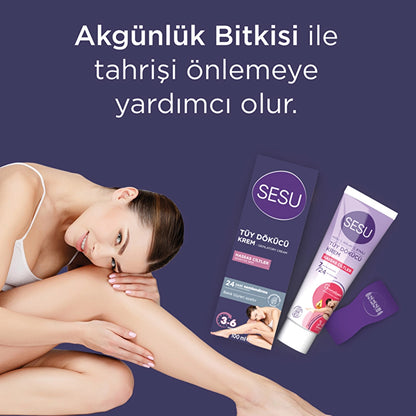 Sesu Depilatory Cream Sensitive Skin 100 ml