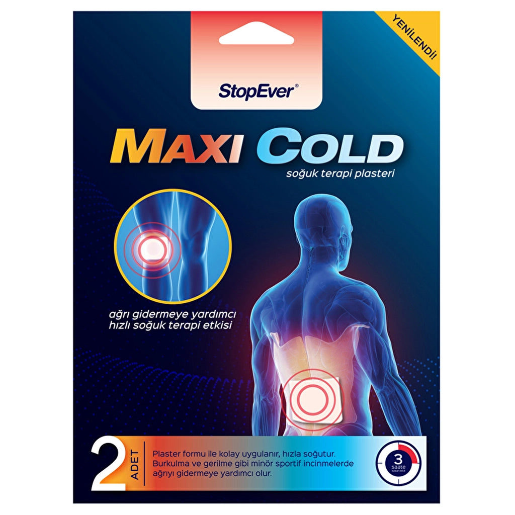 StopEver Maxi Cold Cold Therapy Plaster 2-pack