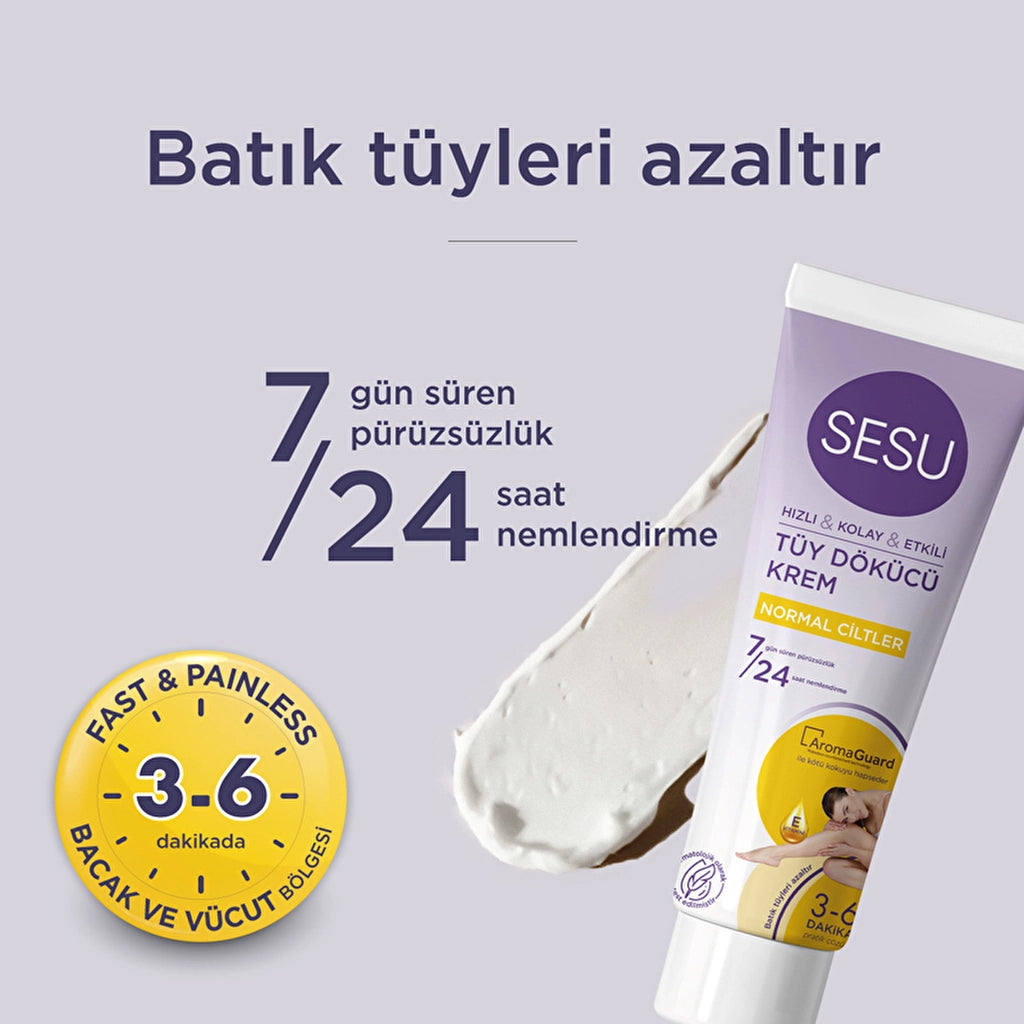 Sesu Depilatory Cream Normal Skin 100 ml