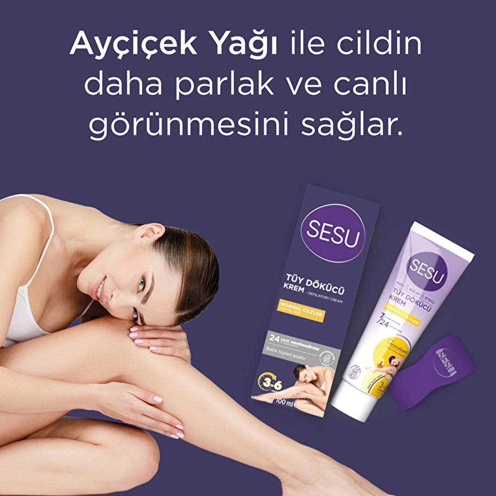 Sesu Depilatory Cream Normal Skin 100 ml