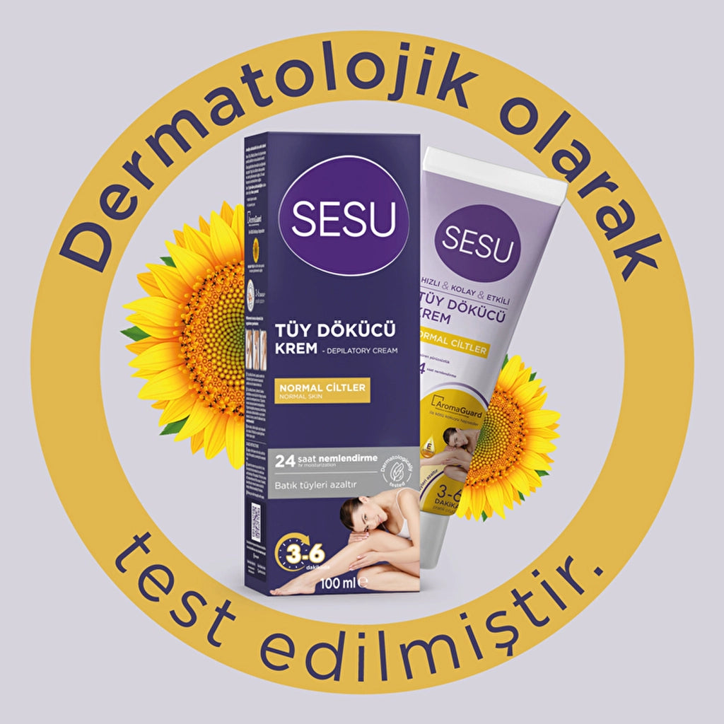 Sesu Depilatory Cream Normal Skin 100 ml
