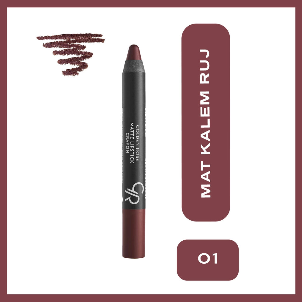 Golden Rose Matte Lipstick Crayon Lipstick No:04