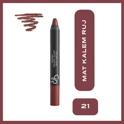 Golden Rose Matte Lipstick Crayon Lipstick No:04