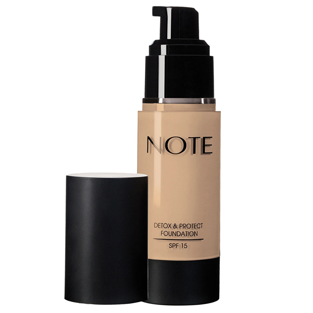 Note Detox &amp; Protect Foundation Foundation 02 Natural Beige