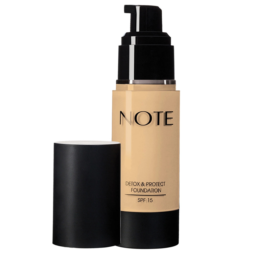 Note Detox &amp; Protect Foundation Foundation 02 Natural Beige