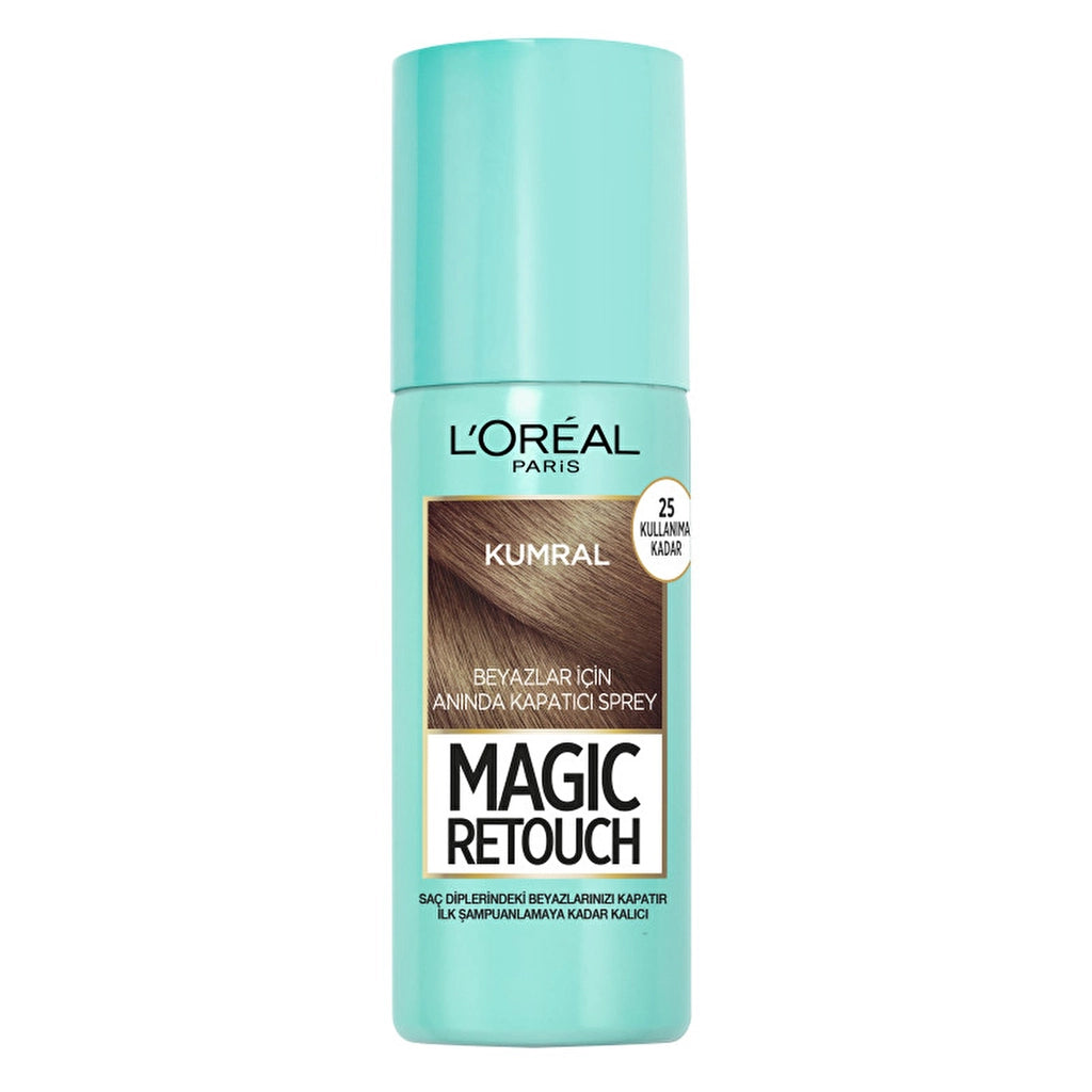 Loreal Paris Magic Retouch Instant Concealer Spray for Whites Golden Brown 75 ml