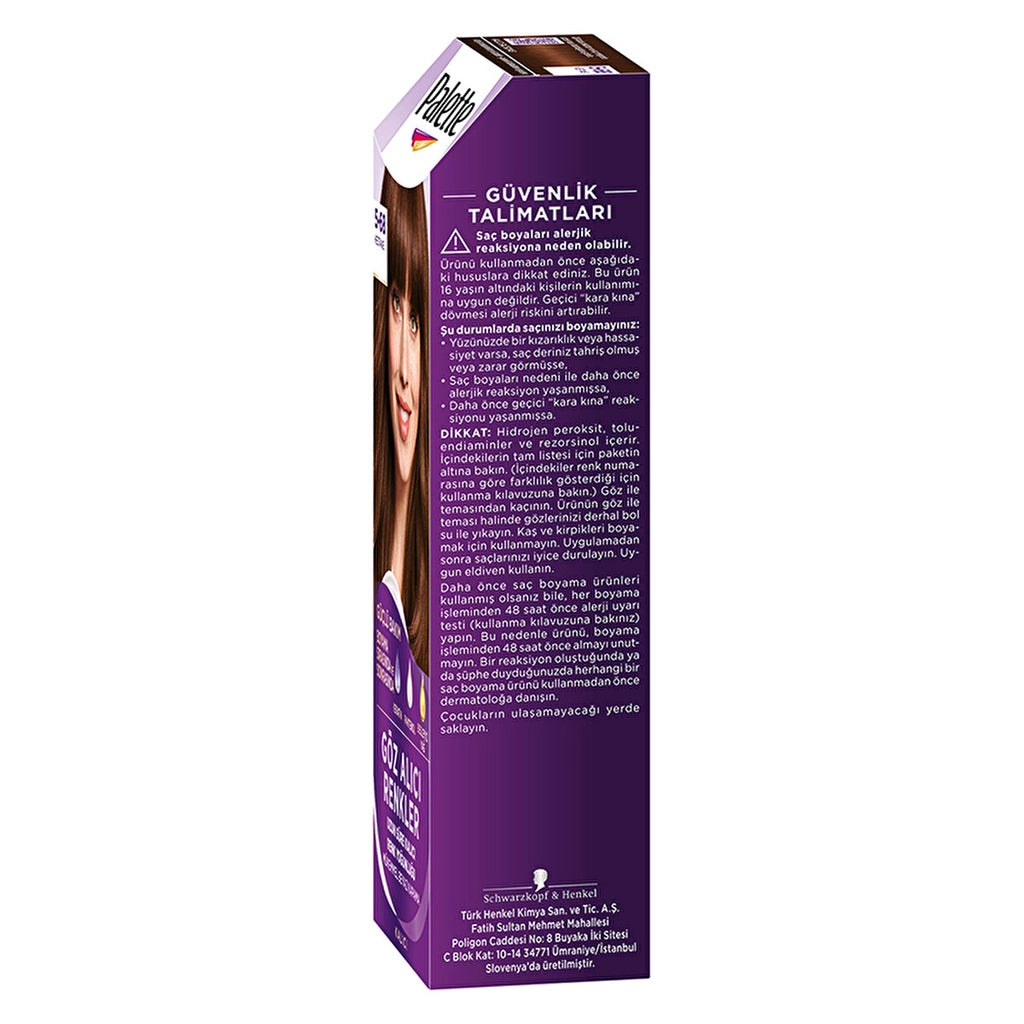 Palette Eye Catching Colors Hair Dye 5-68 Chestnut