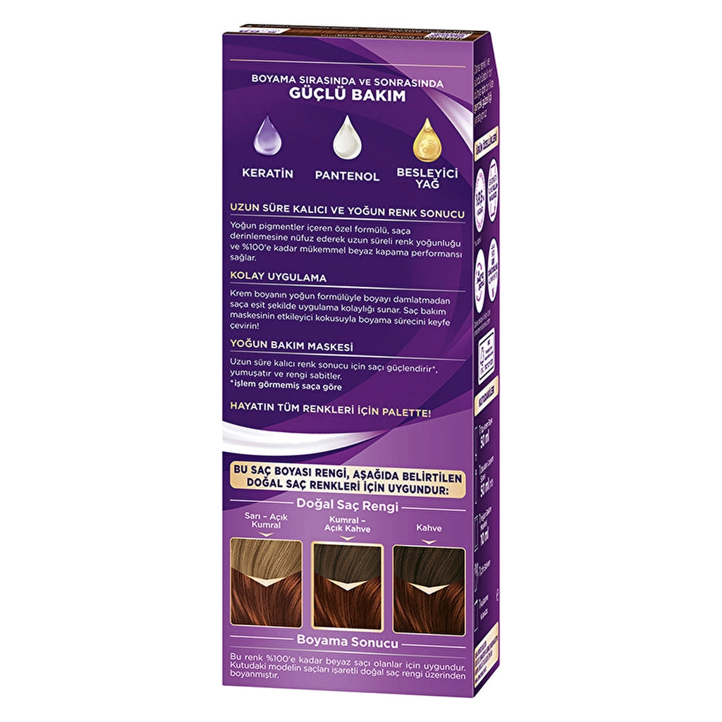 Palette Eye Catching Colors Hair Dye 5-68 Chestnut
