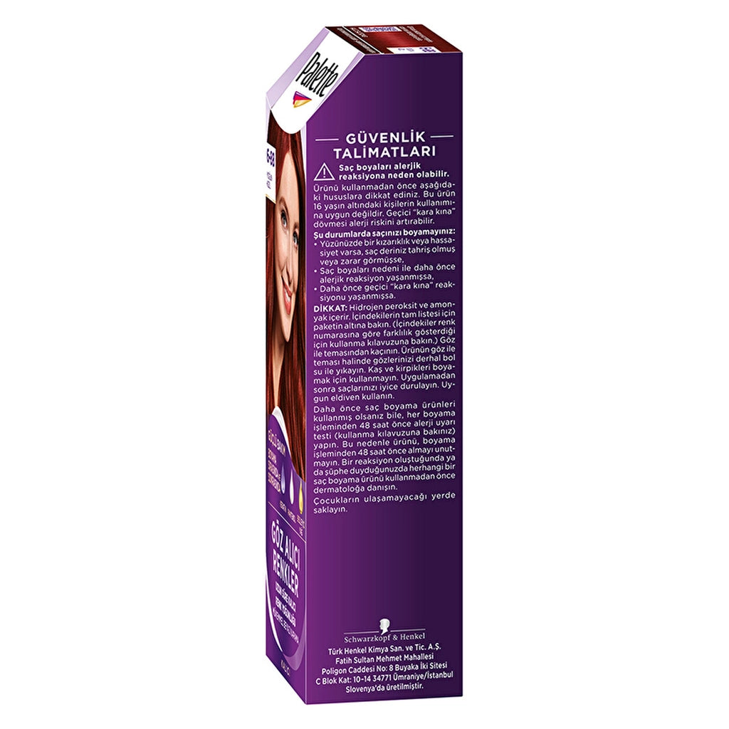 Palette Eye-Catching Colors Hair Dye 6-88 Intense Red